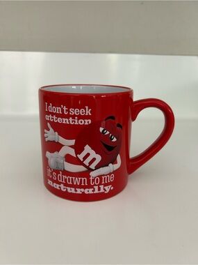 M&M Red Funny Ceramic Mug